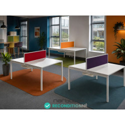 Bureau bench 2 postes 